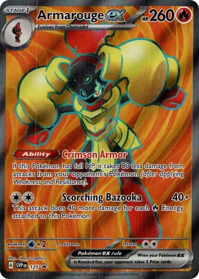 0125 Armarouge ex - 125 Promo Scarlet & Violet Promo Cards