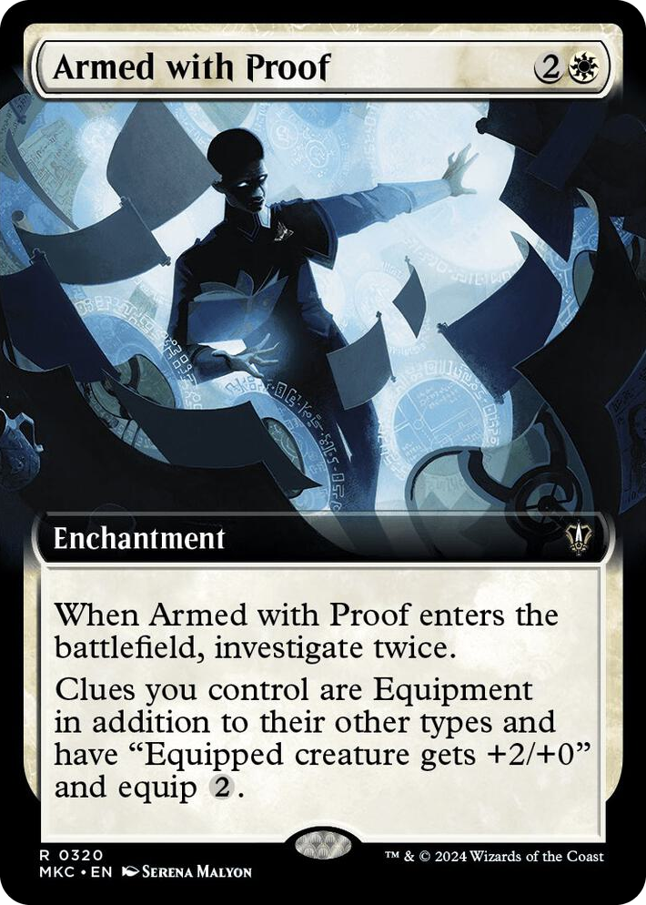 0320 Armed with Proof (Extended Art) R Commander: Murders at Karlov Manor