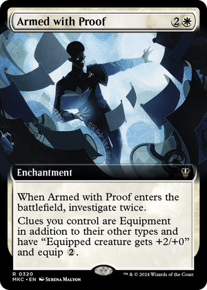 0320 Armed with Proof (Extended Art) R Commander: Murders at Karlov Manor