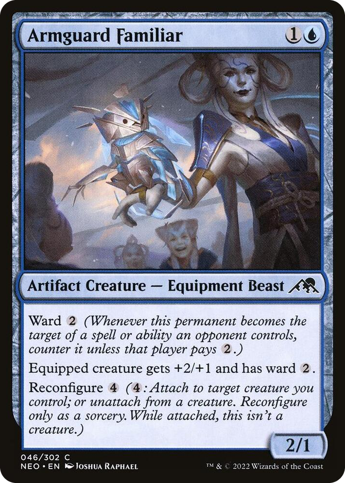 0046 Armguard Familiar C Kamigawa: Neon Dynasty