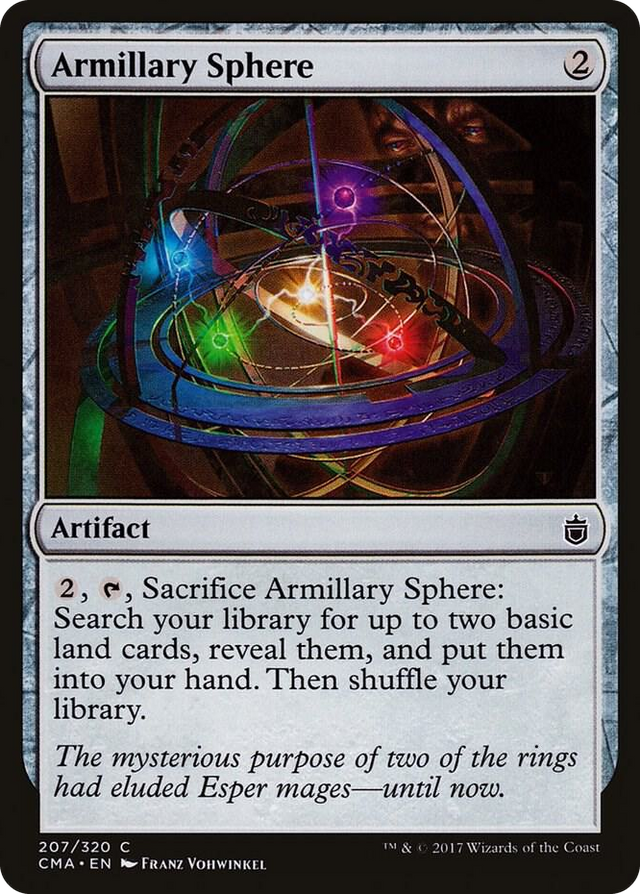 0207 Armillary Sphere C Commander Anthology