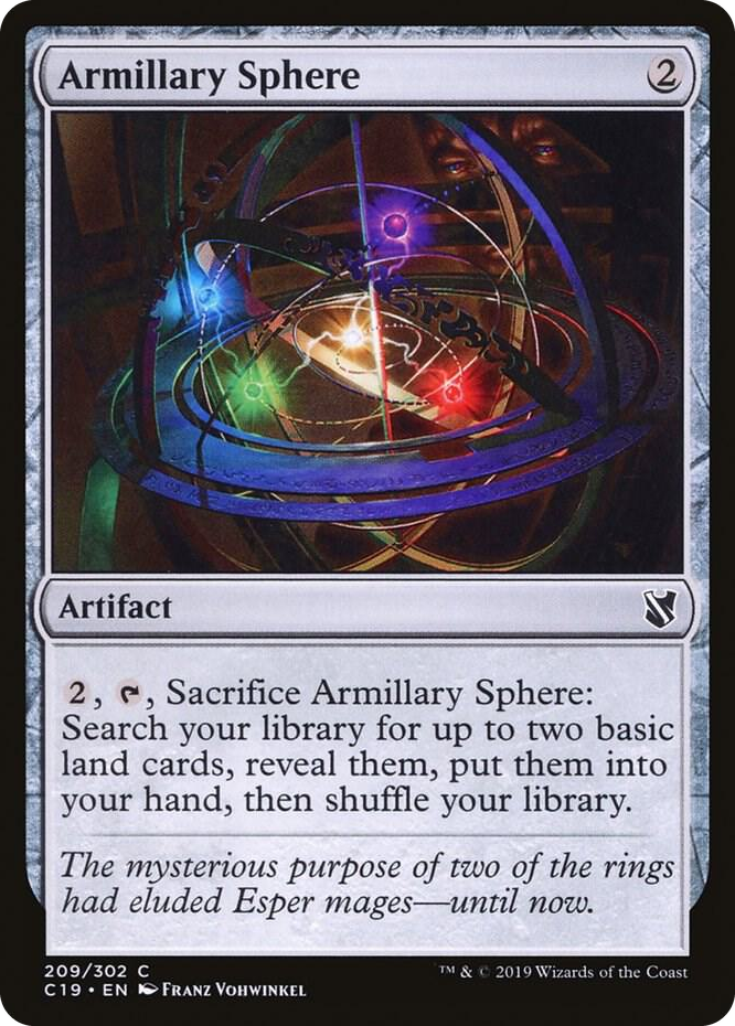 0209 Armillary Sphere C Commander 2019