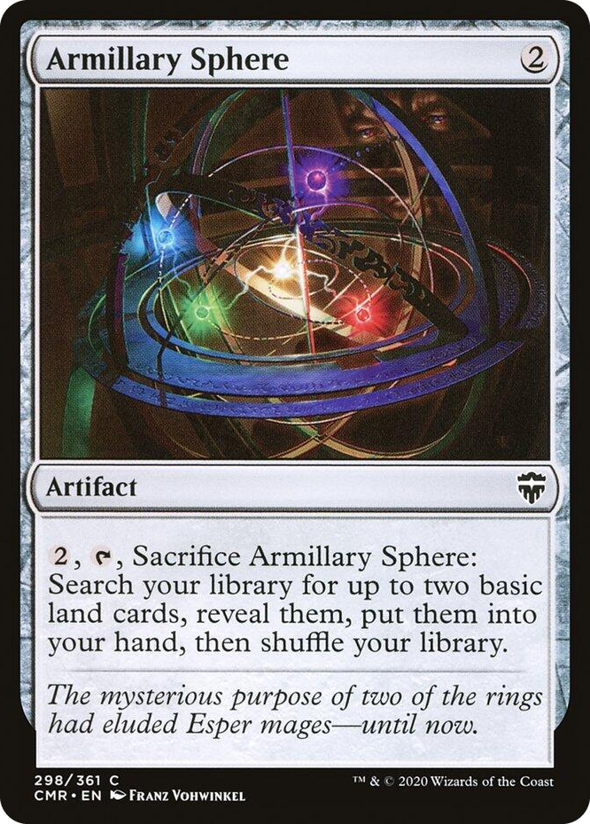 0298 Armillary Sphere C Commander Legends