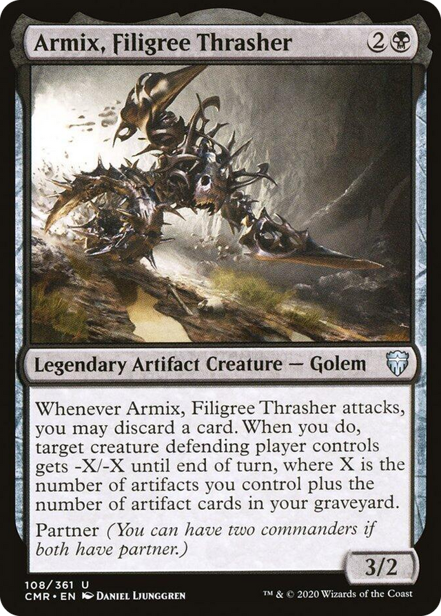 0108 Armix, Filigree Thrasher U Commander Legends