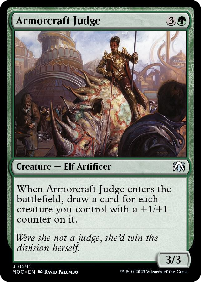 0291 Armorcraft Judge U Commander: March of the Machine