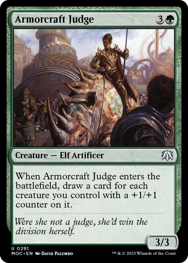 0291 Armorcraft Judge U Commander: March of the Machine