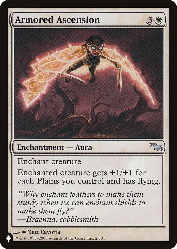 0002 Armored Ascension U The List Reprints