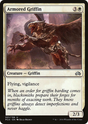 0001 Armored Griffin U Planechase Anthology