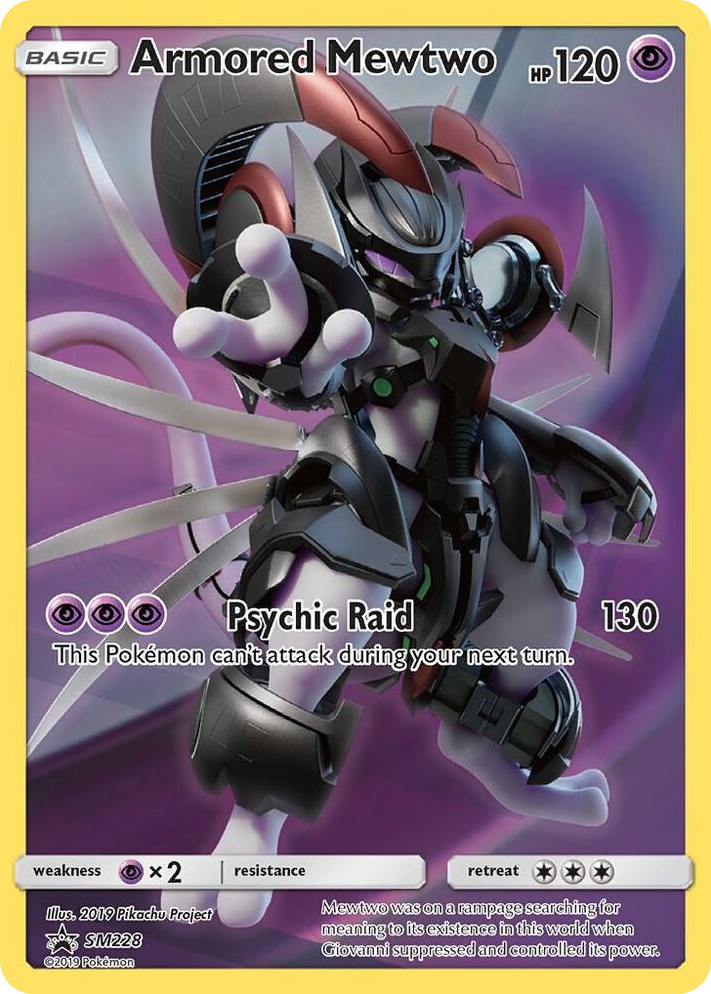 SM228 Armored Mewtwo - SM228 Promo SM Promos