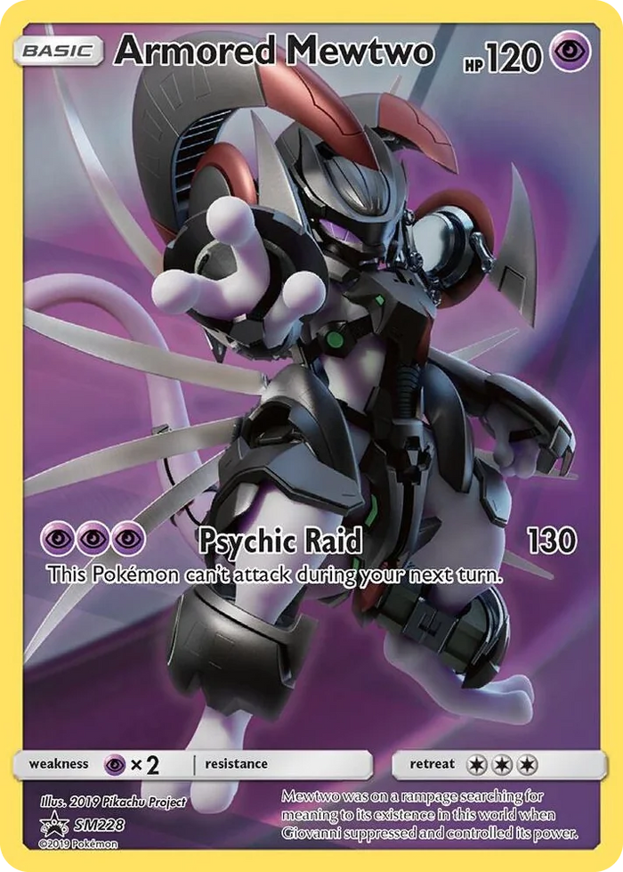 SM228 Armored Mewtwo - SM228 Promo SM Promos