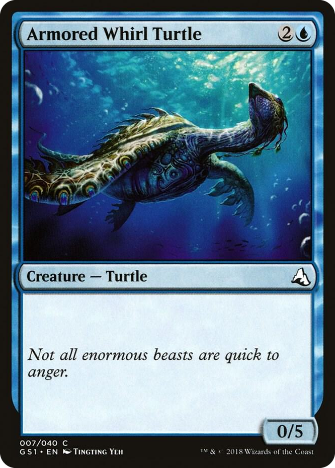 0007 Armored Whirl Turtle C Global Series Jiang Yanggu & Mu Yanling