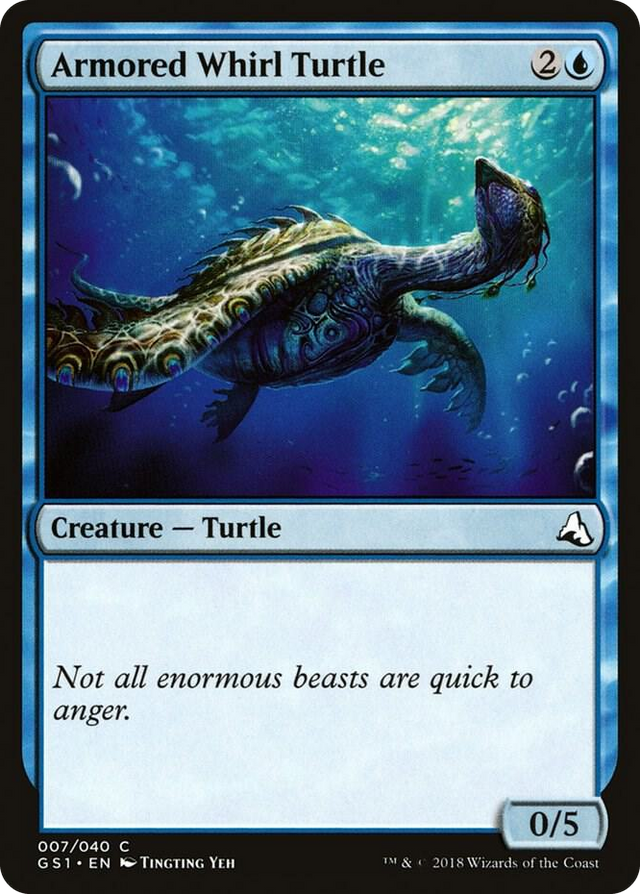 0007 Armored Whirl Turtle C Global Series Jiang Yanggu & Mu Yanling