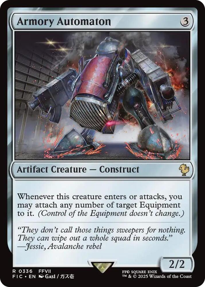 0336 Armory Automaton R Commander: FINAL FANTASY