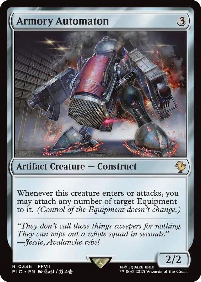 0336 Armory Automaton R Commander: FINAL FANTASY