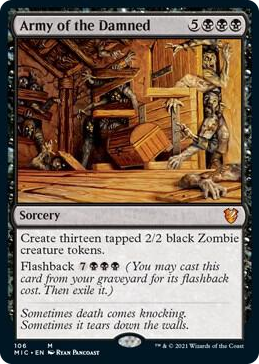 0106 Army of the Damned M Commander: Innistrad: Midnight Hunt