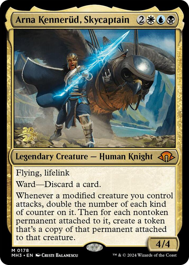 0178 Arna Kennerud, Skycaptain M Prerelease Cards