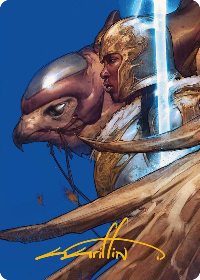 0048 Arna Kennerud, Skycaptain Art Card (Gold-Stamped Signature) S Art Series: Modern Horizons 3