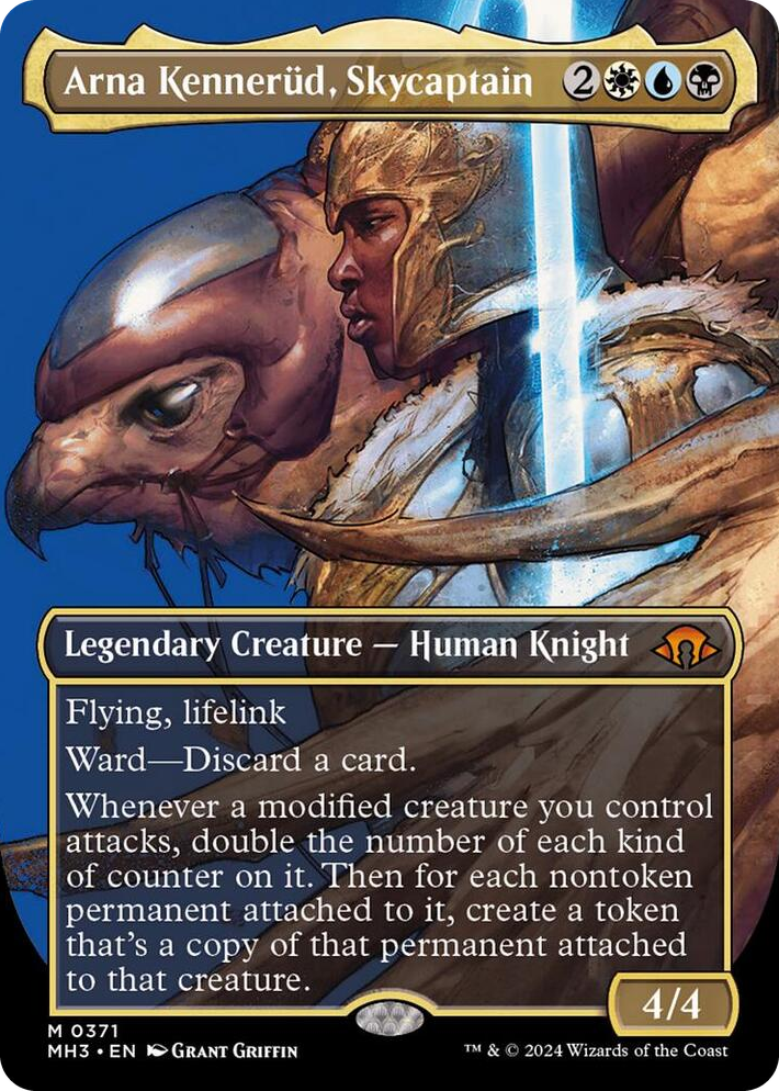 0371 Arna Kennerud, Skycaptain (Borderless) M Modern Horizons 3