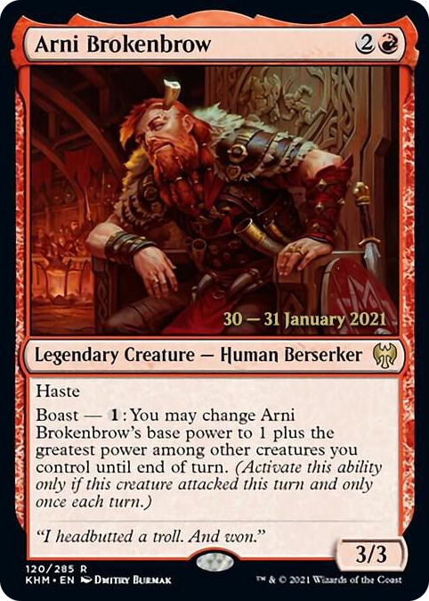 0120 Arni Brokenbrow R Prerelease Cards