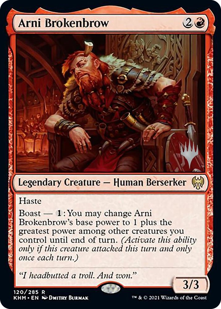 0120 Arni Brokenbrow R Promo Pack: Kaldheim