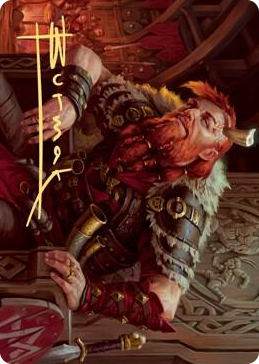 0030 Arni Brokenbrow Art Card (Gold-Stamped Signature) S Art Series: Kaldheim