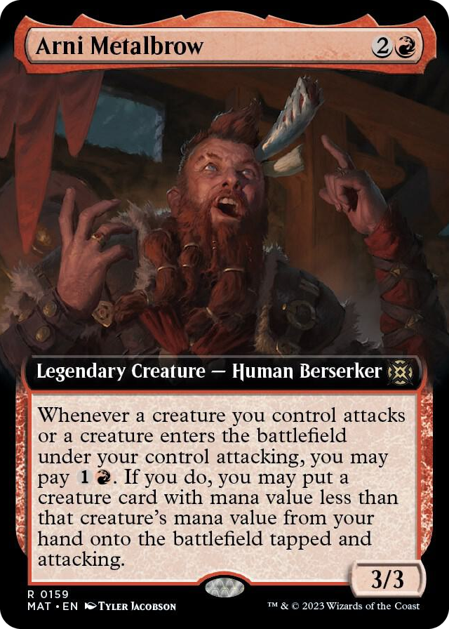 0159 Arni Metalbrow (Extended Art) R March of the Machine: The Aftermath