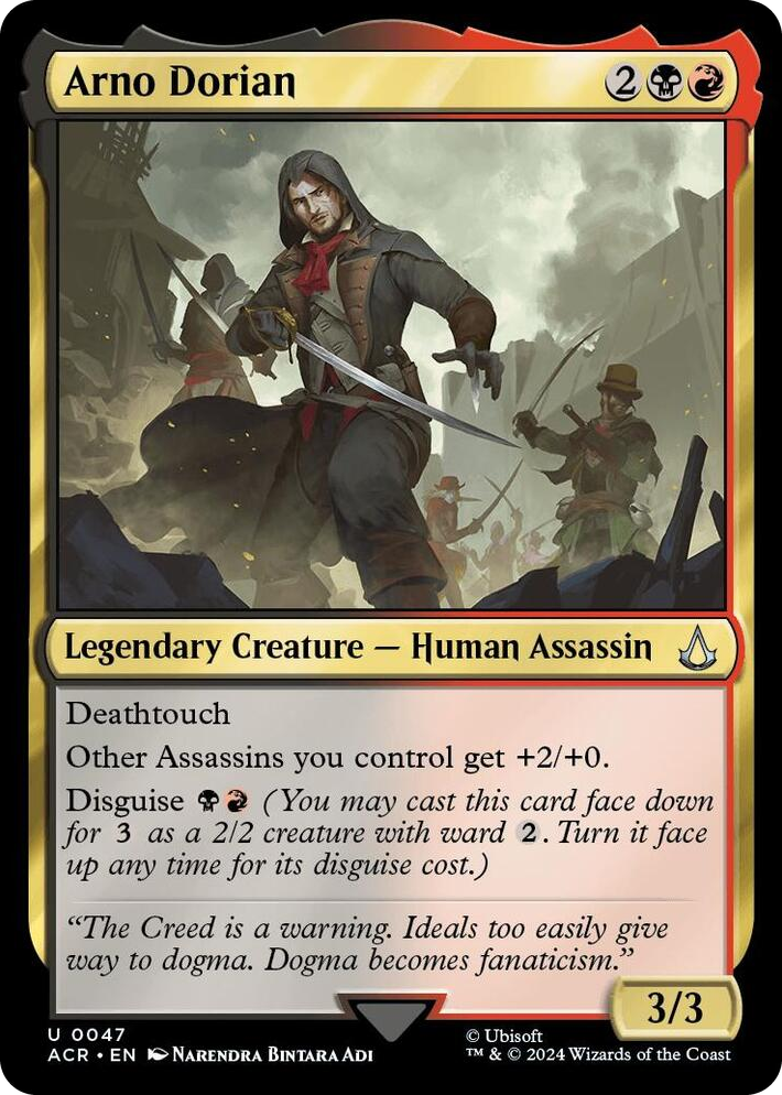 0047 Arno Dorian U Universes Beyond: Assassin's Creed