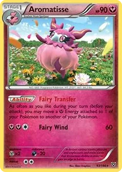 0093 Aromatisse - 93/146 (XY Base Set) Rare Deck Exclusives