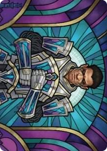 0043 Aron, Benalia's Ruin Art Card S Art Series: Dominaria United