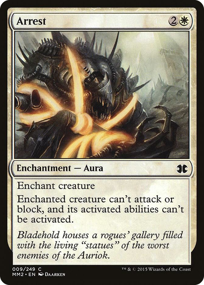 0009 Arrest C Modern Masters 2015