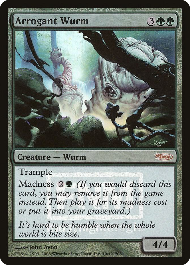 Arrogant Wurm #10 P - FNM Promos Pokemon card