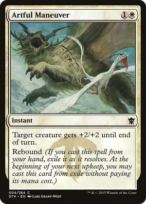 0004 Artful Maneuver C Dragons of Tarkir