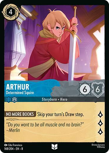 0168 Arthur - Determined Squire Uncommon Reign of Jafar