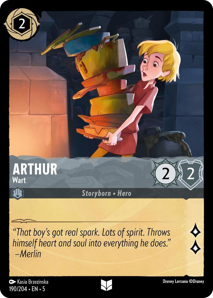 0190 Arthur - Wart Uncommon Shimmering Skies