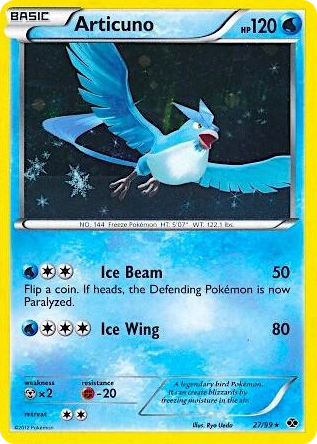 0027 Articuno - 27/99 (Next Destinies) Promo Blister Exclusives