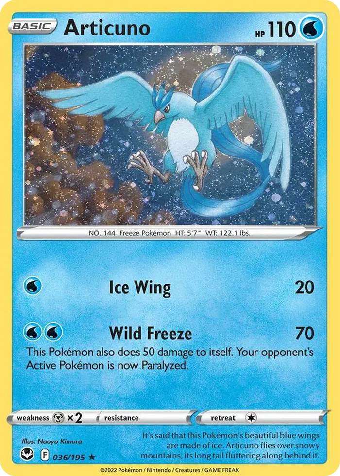 0036 Articuno (Cosmos Holo) Promo Miscellaneous Cards & Products