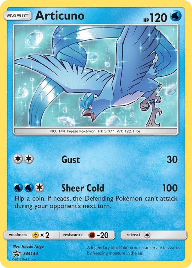 SM144 Articuno - SM144 Promo SM Promos
