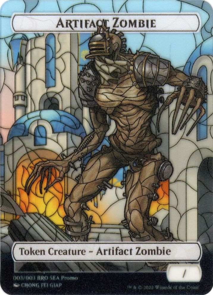 0003 Artifact Zombie Token [SEA Exclusive] T The Brothers' War