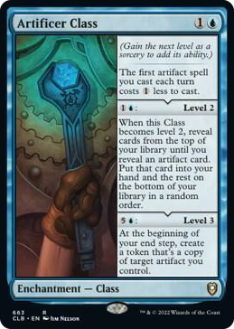 0663 Artificer Class R Commander Legends: Battle for Baldur's Gate