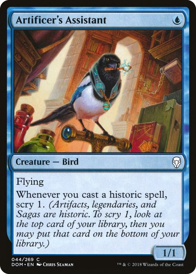 0044 Artificer's Assistant C Dominaria