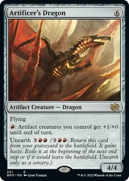 0291 Artificer's Dragon R The Brothers' War