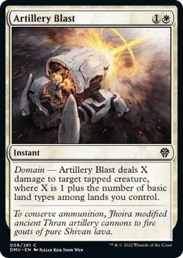 0006 Artillery Blast C Dominaria United