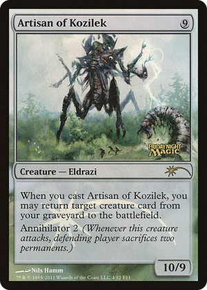 0004 Artisan of Kozilek P FNM Promos
