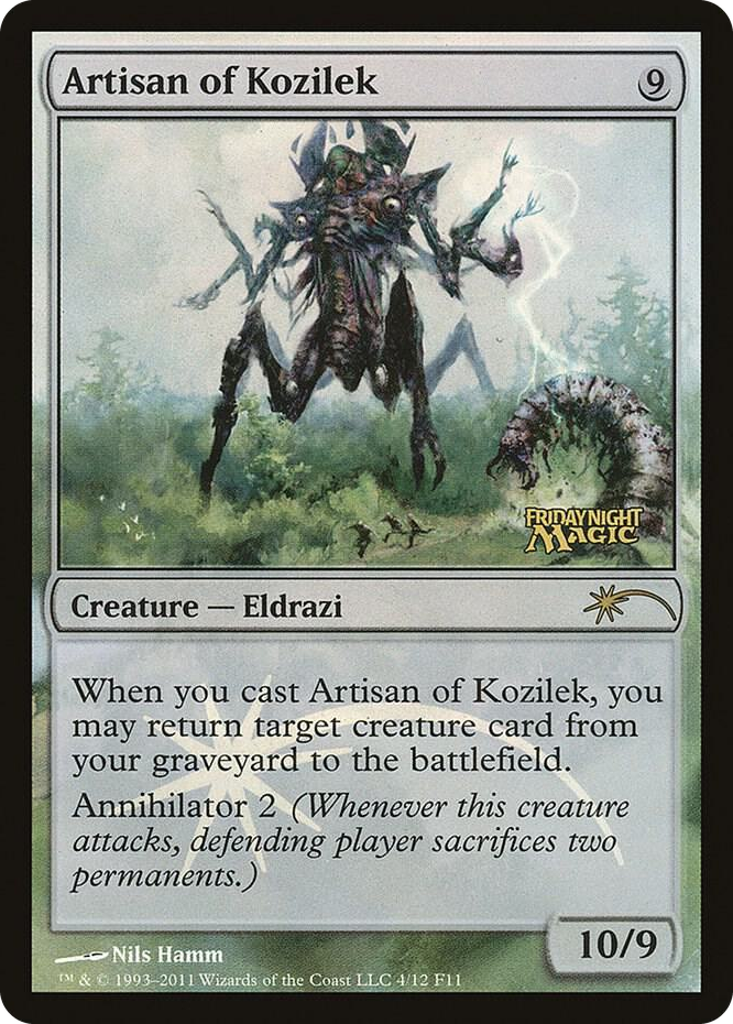Artisan of Kozilek #4 P - FNM Promos Pokemon card