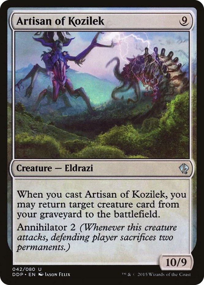 0042 Artisan of Kozilek U Duel Decks: Zendikar vs. Eldrazi