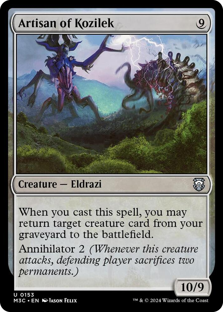0153 Artisan of Kozilek U Commander: Modern Horizons 3