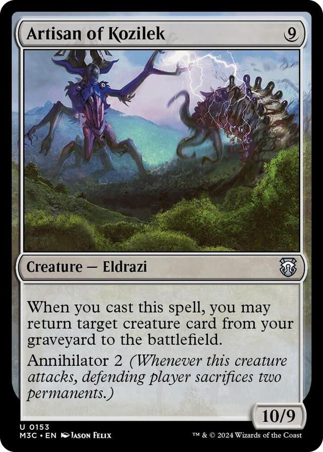 0153 Artisan of Kozilek U Commander: Modern Horizons 3