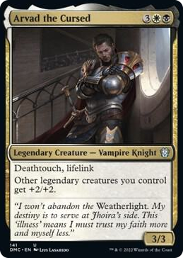 0141 Arvad the Cursed U Commander: Dominaria United