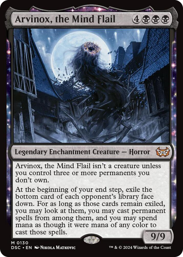 0130 Arvinox, the Mind Flail M Commander: Duskmourn: House of Horror