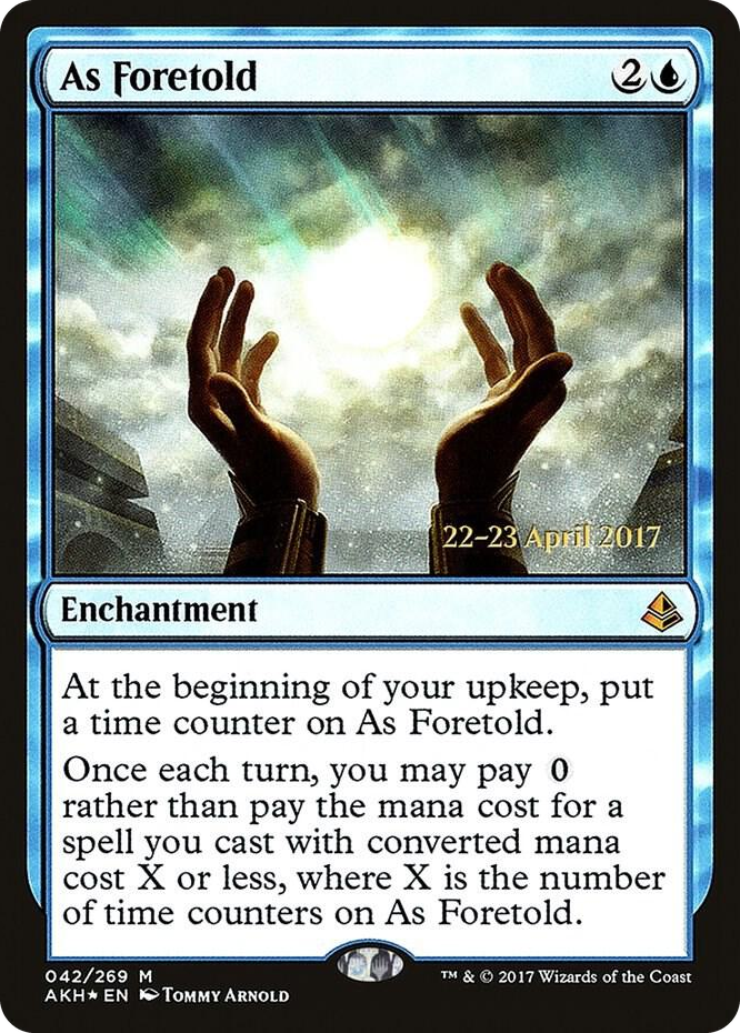 0042 As Foretold M Prerelease Cards